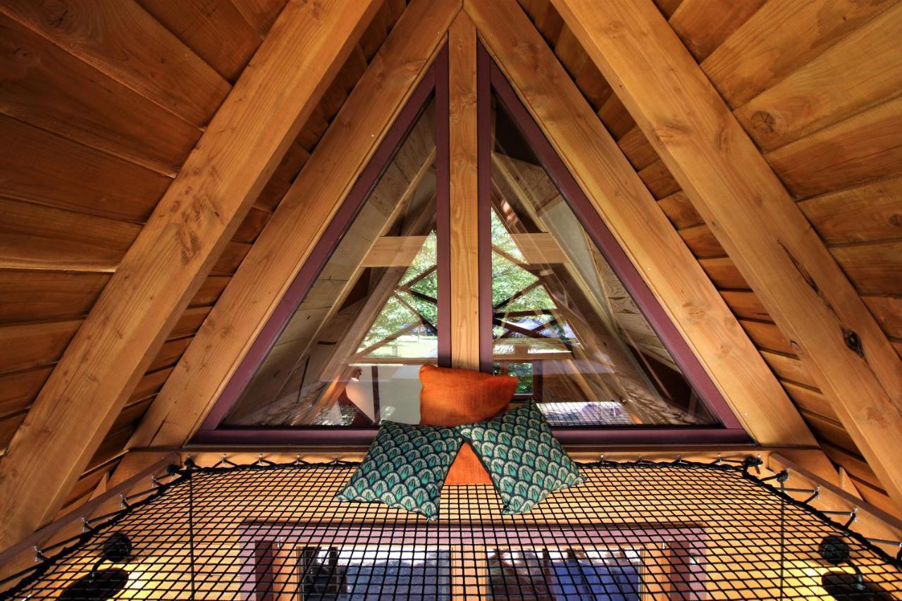 Habitat Createur - Hebergements Insolites Au Camping Municipal "Les Ecureuils" Recoubeau-Jansac 外观 照片
