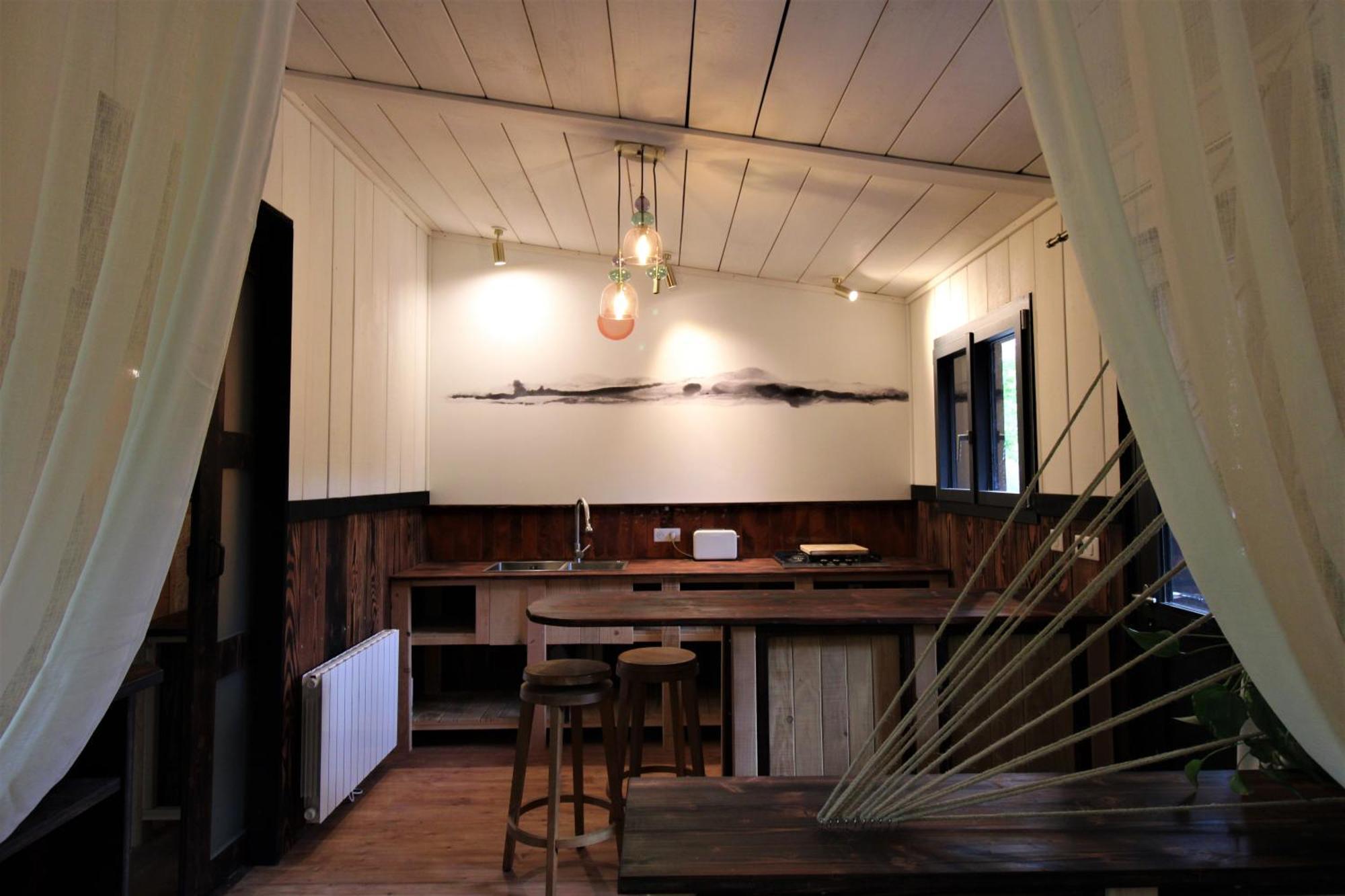 Habitat Createur - Hebergements Insolites Au Camping Municipal "Les Ecureuils" Recoubeau-Jansac 外观 照片